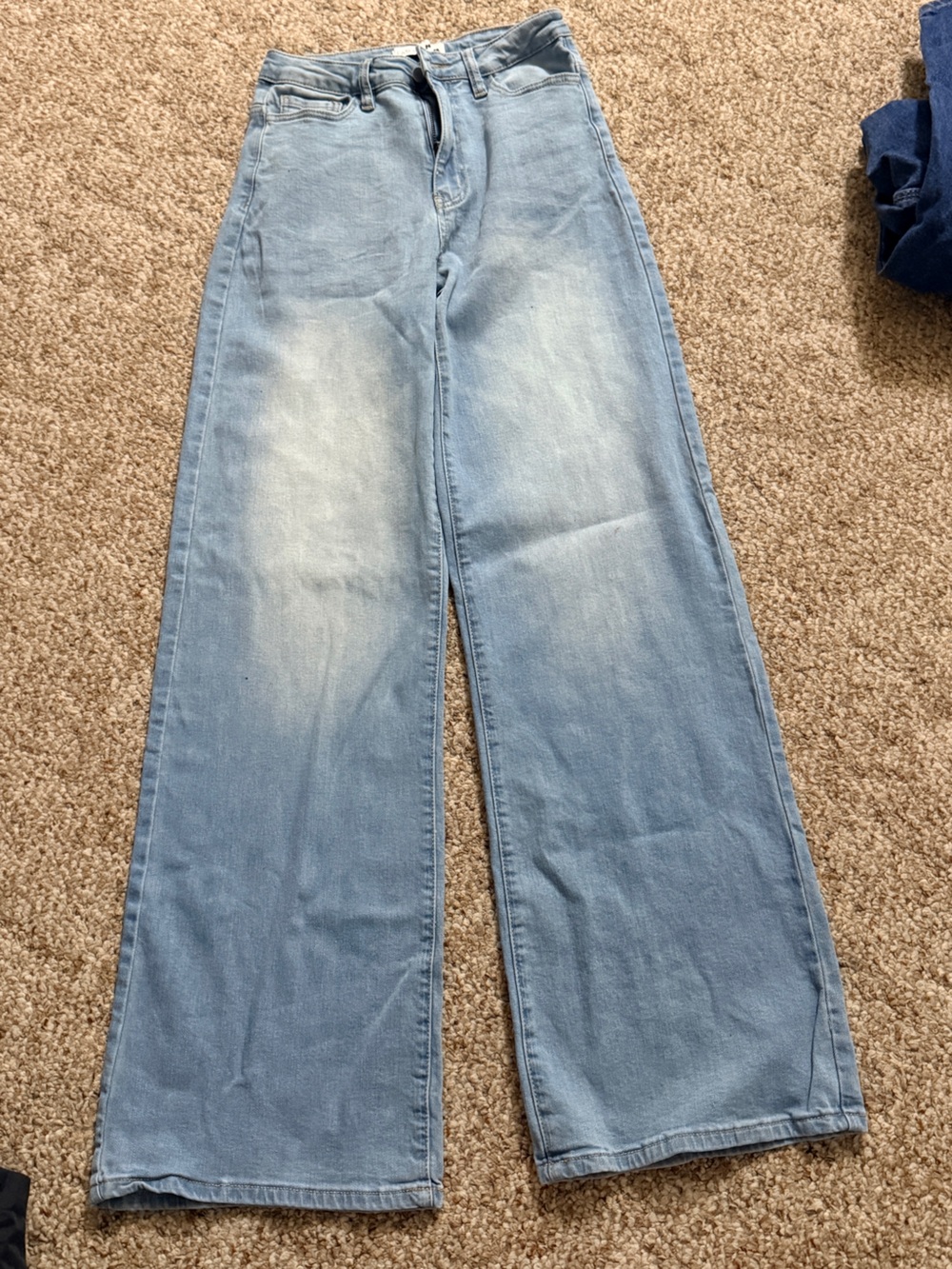 Fashion Nova Light Blue Flare Jeans